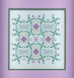 Cross Stitch Chart Stitched with Love - Loopy Lou Designs