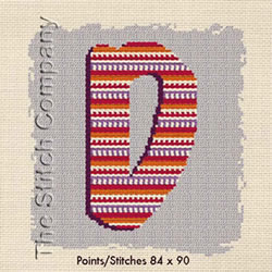 Cross Stitch Chart D - LiliPoints