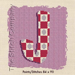 Cross Stitch Chart J - LiliPoints