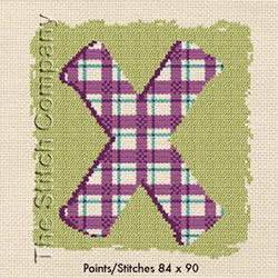 Cross Stitch Chart X - LiliPoints