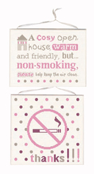 Cross Stitch Chart No Smoking - LiliPoints