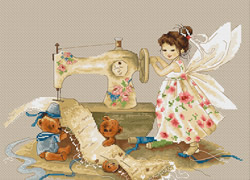 Borduurpakket Needlework Fairy - Luca-S