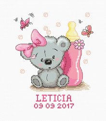 Cross stitch kit Leticia - Luca-S