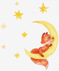 Cross stitch kit Fox 3 - Luca-S