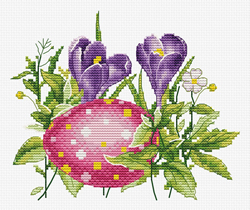 Borduurpakket Easter Egg - Luca-S