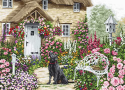 Cross stitch kit The Cottage Garden - Luca-S