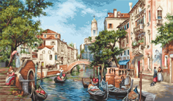 Cross stitch kit The Streets of San Polo - Luca-S