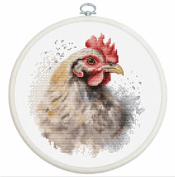 Cross stitch kit The Chicken - Luca-S