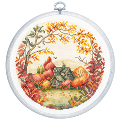 Cross stitch kit The Autumn - Luca-S