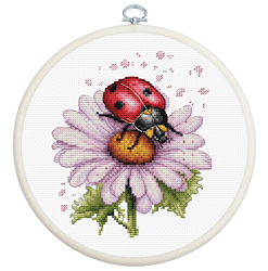 Cross stitch kit Field Flower - Luca-S