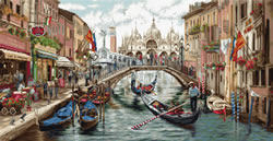 Cross stitch kit Venice - Luca-S