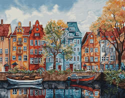 Cross stitch kit Copenhagen - Luca-S