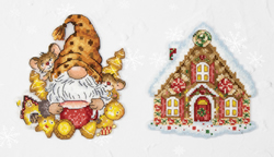 Cross stitch kit The Gnom & The House - Luca-S