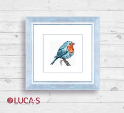 Cross stitch kit Bluebird - Luca-S