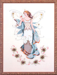 Cross Stitch Chart May's Emerald Fairy - Mirabilia Designs