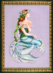 Cross stitch chart Enchanted Mermaid  - Mirabilia Designs