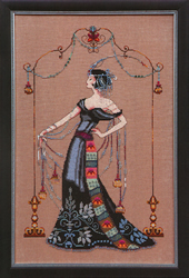 Cross stitch chart At the Met - Mirabilia Designs