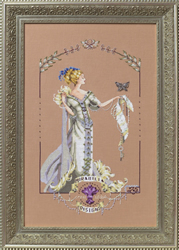 Cross stitch chart Lady Mirabilia - Mirabilia Designs