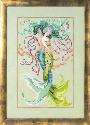 Cross stitch chart Twisted Mermaids - Mirabilia Designs
