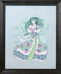 Borduurpatroon The Snow Maiden - Mirabilia Designs