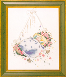 Cross Stitch Chart Rosebud Lullaby - Mirabilia Designs