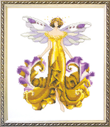 Cross Stitch Chart Iris - Mirabilia Designs