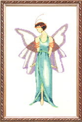 Cross Stitch Chart Jade Blue - Mirabilia Designs