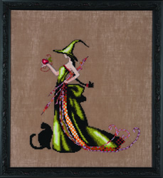 Cross Stitch Chart Bewitching Collection - Ana - Mirabilia Designs