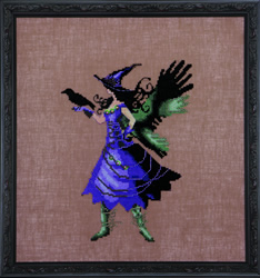 Cross Stitch Chart Bewitching Collection - Cleo - Mirabilia Designs