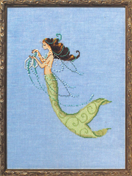 Borduurpatroon Petite Mermaid Collection - Tesoro Mia - Mirabilia Designs