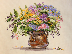 Cross Stitch Kit Wild Flowers - Merejka