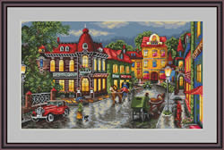 Cross Stitch Kit The Old City - Merejka