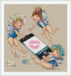 Cross Stitch Kit Share - Merejka