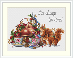 Cross stitch kit It's Always Tea Time - Merejka