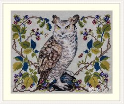 Cross stitch kit The Owl - Merejka