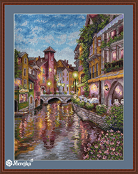 Cross stitch kit La Rivire - Merejka