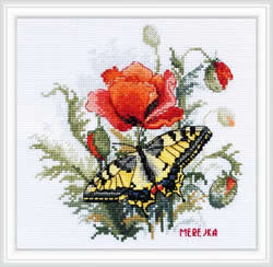 Cross stitch kit Summer Meadow - Merejka