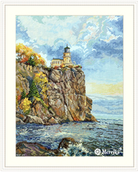Cross stitch kit Split Rock Lighthouse - Merejka
