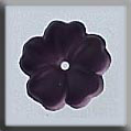 Glass Treasures 5 Petal Flower-Matte Amethyst - Mill Hill