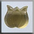 Glass Treasures Medium Tulip-Matte Yellow - Mill Hill