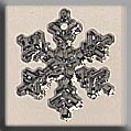 Glass Treasures Small Snowflake-Crystal Bright - Mill Hill