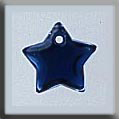 Glass Treasures Small Flat Star-Royal Blue - Mill Hill