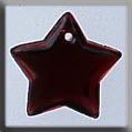 Glass Treasures Large Flat Star-Red Bright - Mill Hill