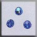 Crystal Treasures Round Bead-Sapphire AB - Mill Hill