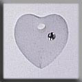 Crystal Treasures Small Frosted Heart-Crystal - Mill Hill