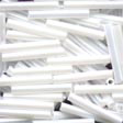 Large Bugle Beads White - Mill Hill