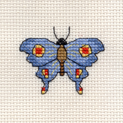 Cross Stitch Kit Fancy Butterfly - Mouseloft