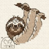 Cross stitch kit Sloth - Mouseloft