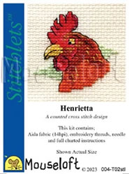 Borduurpakket Henrietta the Hen - Mouseloft