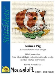 Borduurpakket Guinea Pig - Mouseloft